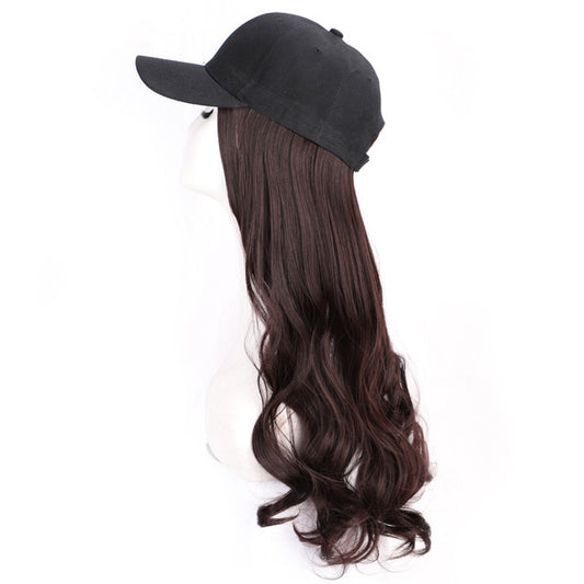 Wig Female Baseball Cap Wig