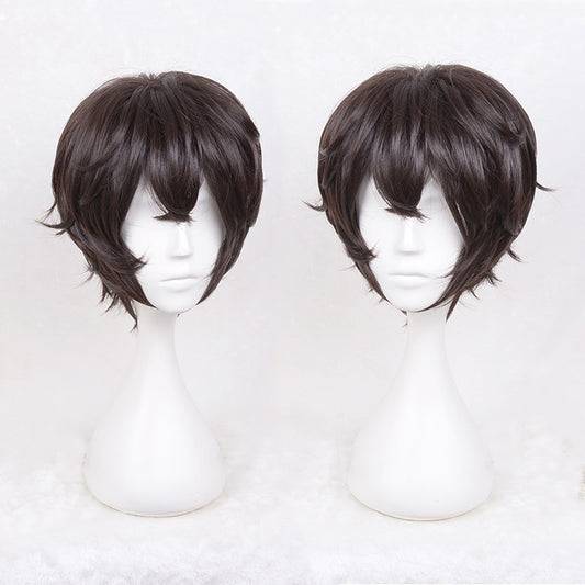 Mens Thick Curly Cosplay Wig