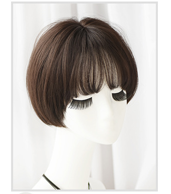 K-Pop Superstar Style Asian Inspired Female Short Hair Wig