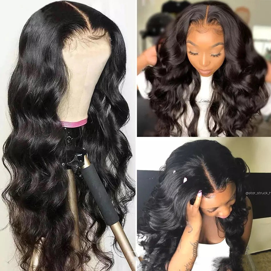 Premium Real Hair Lace Front Wigs