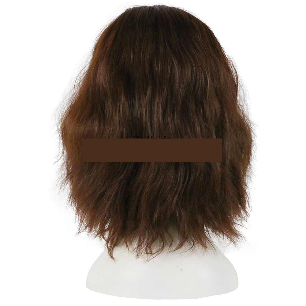 Winter Soldier Cosplay / Bintang rock Rambut Palsu Coklat