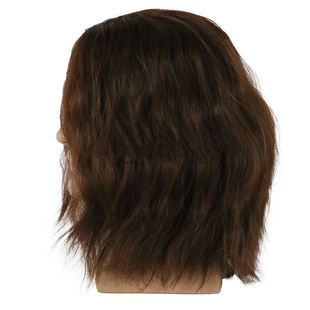 Winter Soldier Cosplay / Bintang rock Rambut Palsu Coklat